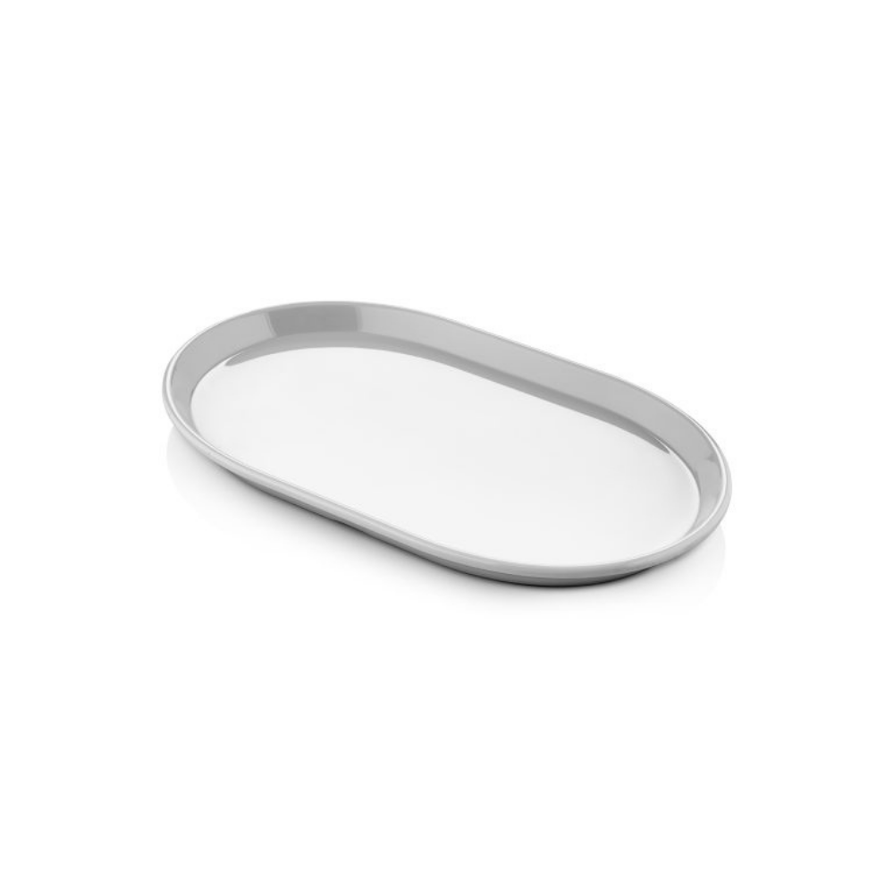 Atlasform 603 14x24 cm İnci Oval Kayık, 14x24 cm, Beyaz