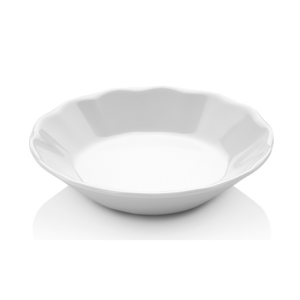 Atlasform B344 11 cm Kahveci Çay Tabağı, 11 cm, Beyaz
