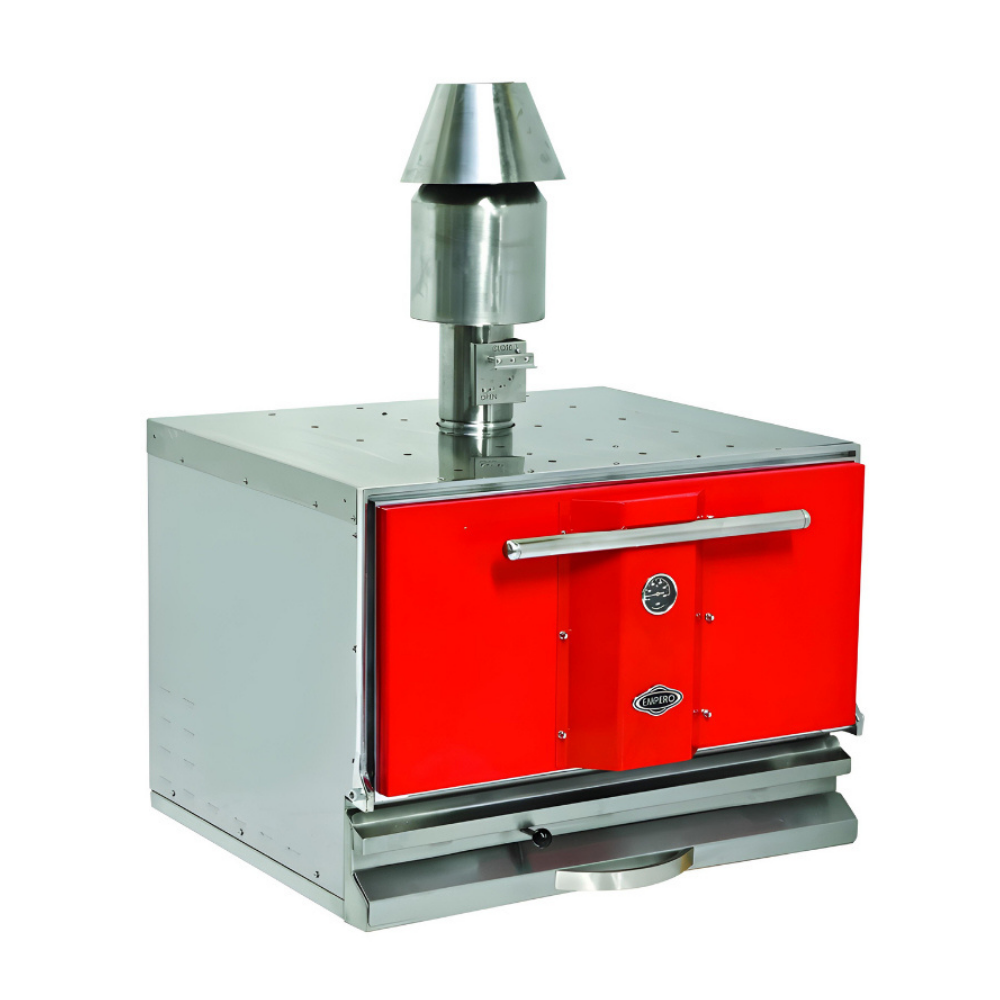 Empero EMP.PKF-50-K Profesyonel Kömür Fırını (Kırmızı)