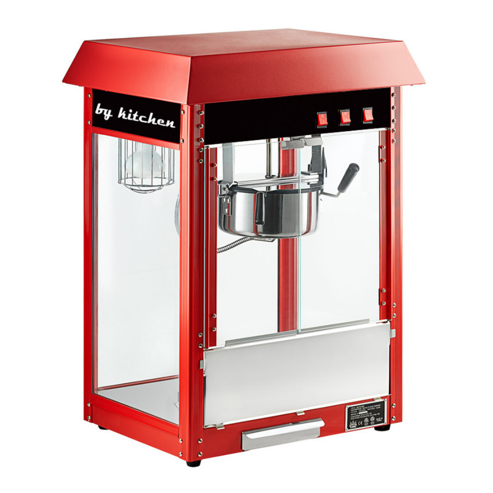 By Kitchen DPM-S Set Üstü Popcorn Makinesi, Kırmızı