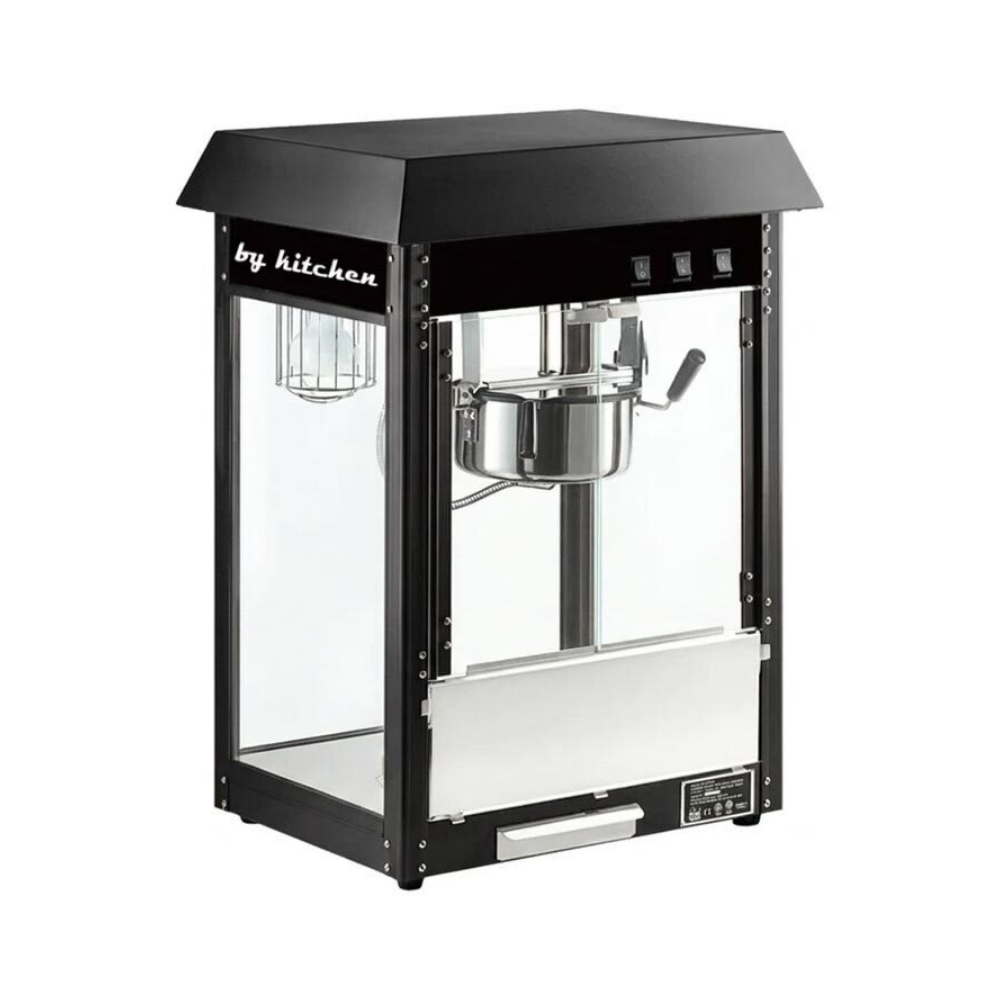 By Kitchen DPM-K Set Üstü Popcorn Makinesi, Siyah