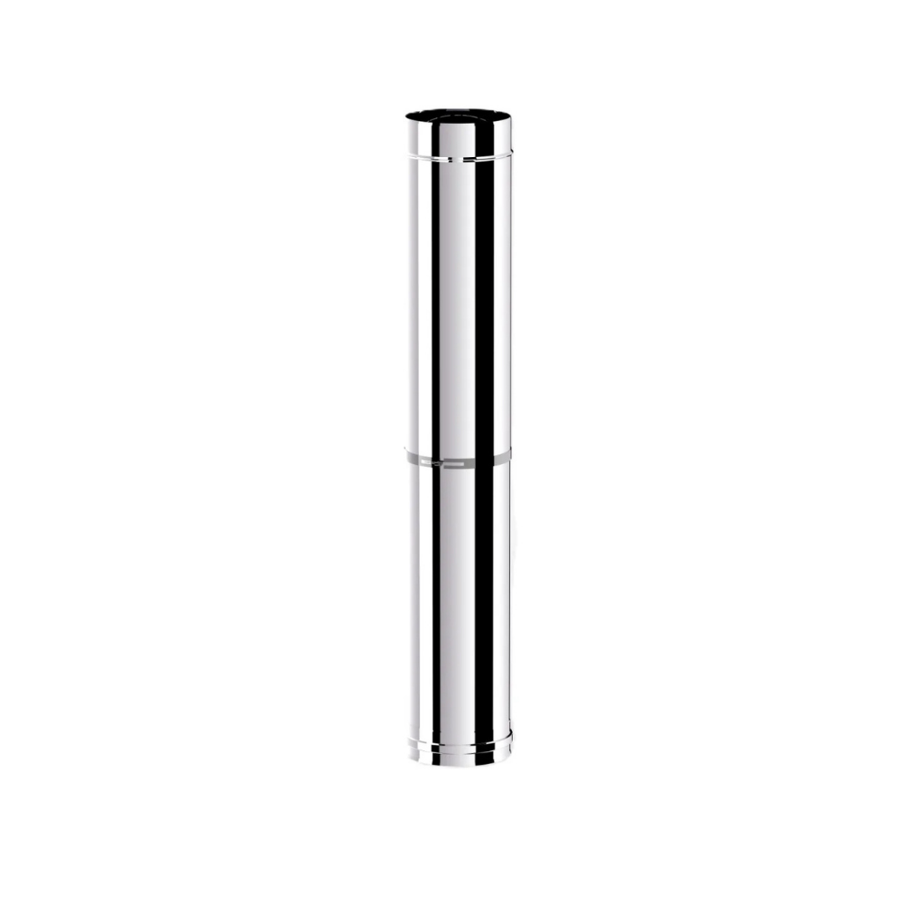 Baba's Pelet Soba Teleskopik Boru 550-900 mm Ø8 cm Krom