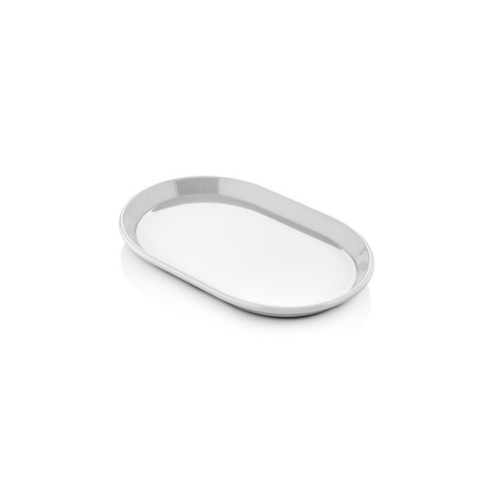 Atlasform 602 12.5x19 cm İnci Oval Kayık, 12.5x19 cm, Beyaz