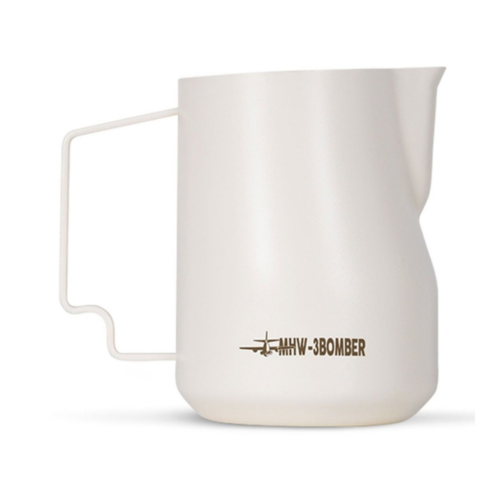 MHW-3BOMBER P6006W Turbo Milk Süt Potu Pitcher, 450 ml, Beyaz