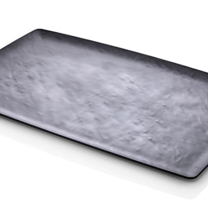 Atlasform S464 Mat Royal Sunum Tepsisi, 53x32,5 cm, Siyah