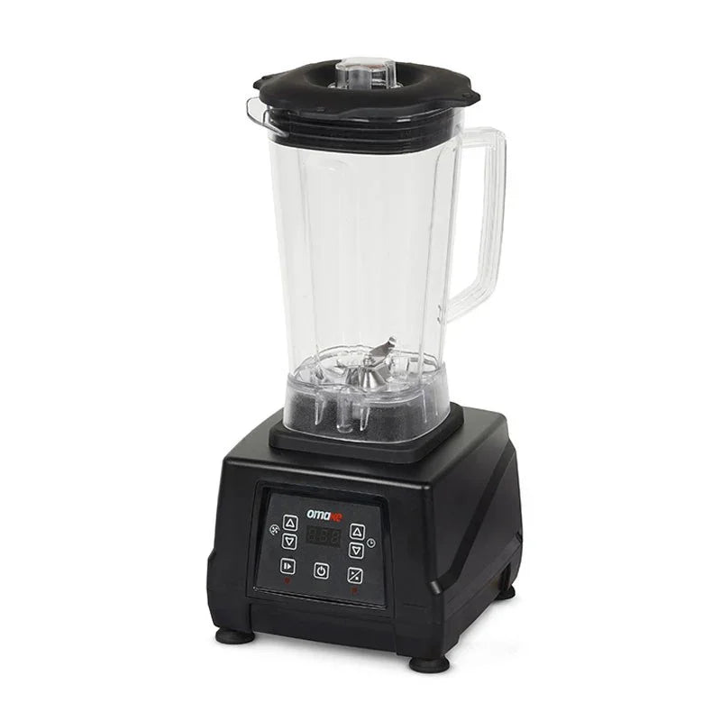Omake BLE11.E15.0201  Buz Kırıcı Dijital Bar Blender, 3 L, 2200 W, Siyah