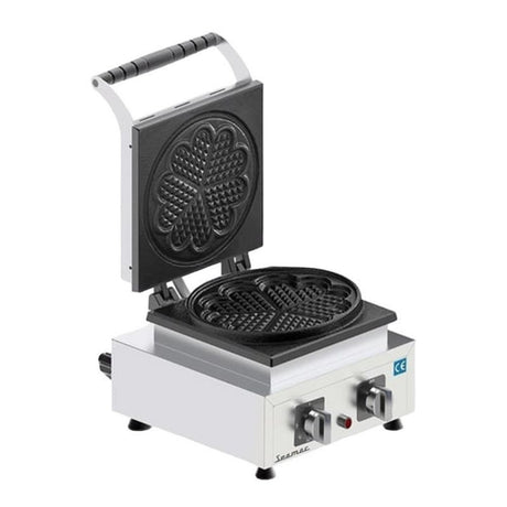 Seamac WFF3 Küçük Çiçek Model Tekli Waffle Makinesi, Elektrikli