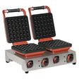 Omake WFL21.E22.1001 Çiftli Kare Waffle Makinesi Balls Q30 Model, Zamanlayıcılı, Elektrikli