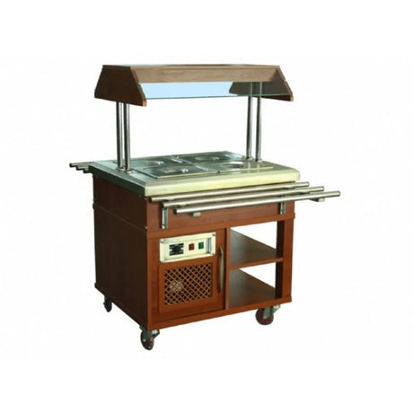Atalay ASSB-02 Saladbar 2 Küvet Kapasiteli 0,25 Kw