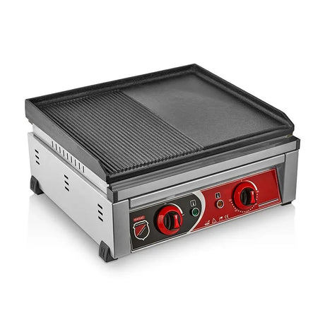 Silverinox 2150 DZ Yarı Oluklu Döküm Izgara 50 cm Elektrikli - Mutbaka Endüstriyel Mutfak Ekipmanları