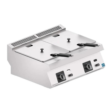 Seamac FRG16 Çift Kapaklı Fritöz Gazlı 8+8 L - Mutbaka Endüstriyel Mutfak Ekipmanları