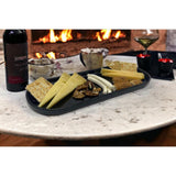 Decorelax Kırılmaz Melamin Siyah Servis Tabak 13x32cm 2106