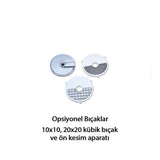 Bosfor Sebze Doğrama Makinesi, Monofaze - Mutbaka