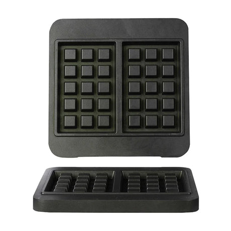 Omake WFL21.KLP.0101 Kare Yuvarlak Waffle Makinesi Kalıbı, Brüksel 3x5 Model