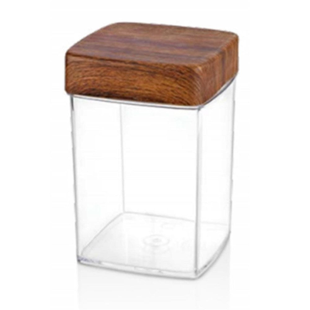 Evelin 10817 Kare Kavanoz 0,63 L 8,5x8,5x12,5 cm