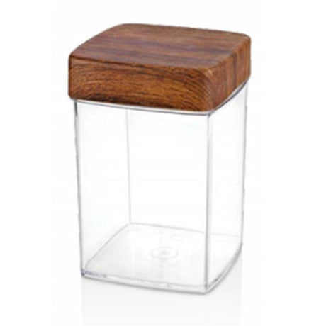 Evelin 10817 Kare Kavanoz 0,63 L 8,5x8,5x12,5 cm