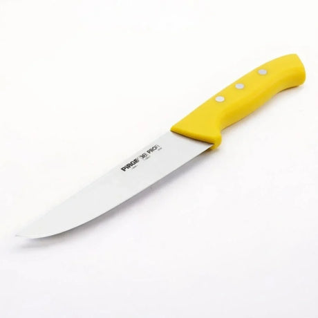 Pirge PRG36104-05 Profi Kasap Bıçağı No:4 21 cm Sarı - Mutbaka Endüstriyel Mutfak Ekipmanları