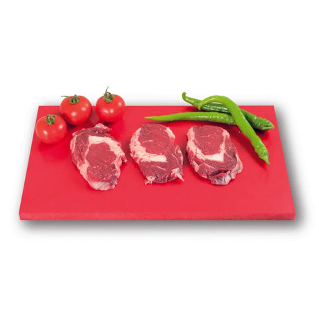 Polietilen Kesme Tahtası 25x40x1 cm Kırmızı