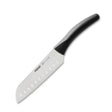 Pirge PRG71487-01 Deluxe Santoku Bıçağı Oluklu 17 cm Siyah - Mutbaka Endüstriyel Mutfak Ekipmanları