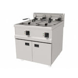 Atalay AEF-890 Fritöz Dolaplı Çift Sepet Elektrikli 33 Kw