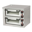 Omake FPZ01.E21.0502 İki Katlı Pizza Fırını, 26 cm x 2 Pizza Kapasiteli, Elektrikli 