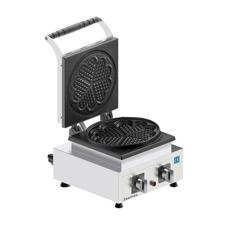Seamac WFF1 Çiçek Model Tekli Waffle Makinesi Elektrikli
