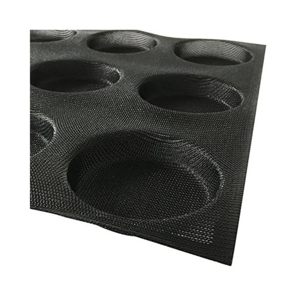 Beysa 17090 12 Gözlü Silikon Hamurger Ekmeği Kalıbı 