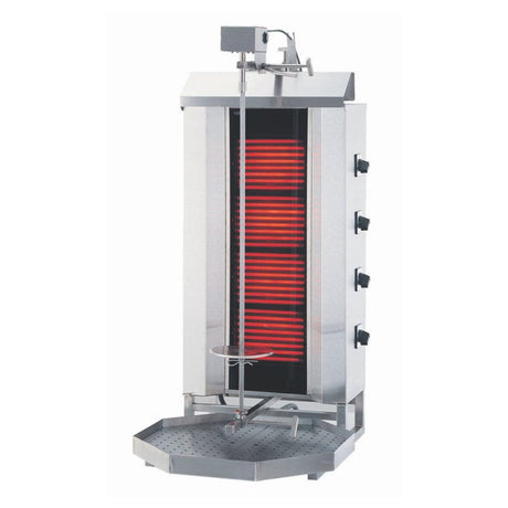 Kalitegaz Elektrikli Döner Ocağı Üstten Motorlu 4 RADYAN - Mutbaka