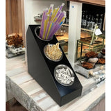 Decorelax 202102900287 3 Katlı Pipetlik Karıştırıcı Şeker Çatal Bıçak Kaşıklık Organizer 
