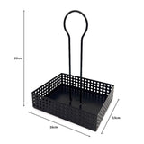 Decorelax Modern Metal Sosluk ve Yağlık Standı - Cafe Restaurant Masa Düzenleyici MODEL-1