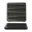 Omake WFL21.KLP.1101 Kare Yuvarlak Waffle Makinesi Kalıbı, Çubuklu Çam Model