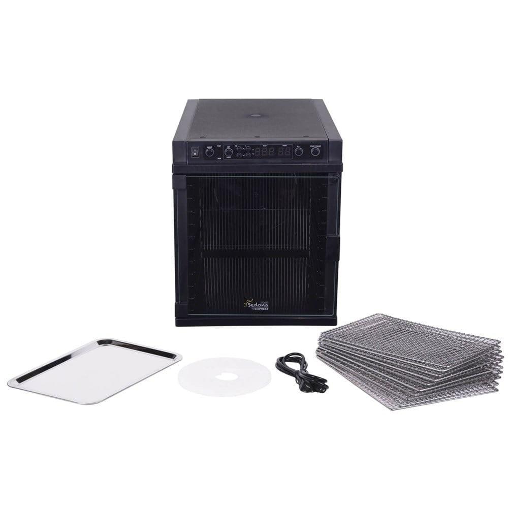 Tribest Express SDE-S6780-F Paslanmaz Çelik Tepsili 25 lt. Meyve ve Sebze Kurutma Makinesi - Mutbaka