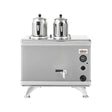 Ateşe GCIGE02 Gold Compact Otomatik Çay Kazanı, Gazlı & Elektrikli, 2 Demlik Kapasiteli, İnoks - Mutbaka Endüstriyel Mutfak Ekipmanları