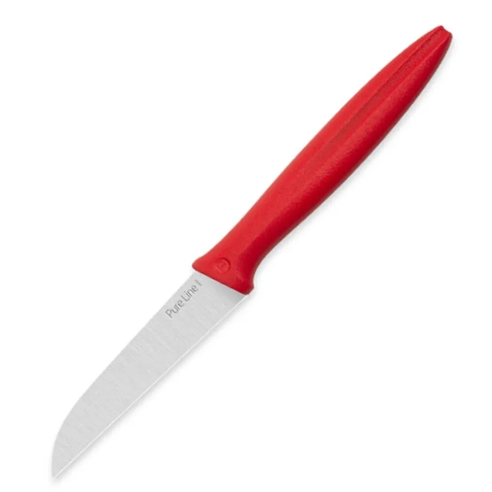 Pirge PRG46002-02 Pureline Küt Soyma Bıçağı 9 cm Kırmızı - Mutbaka Endüstriyel Mutfak Ekipmanları