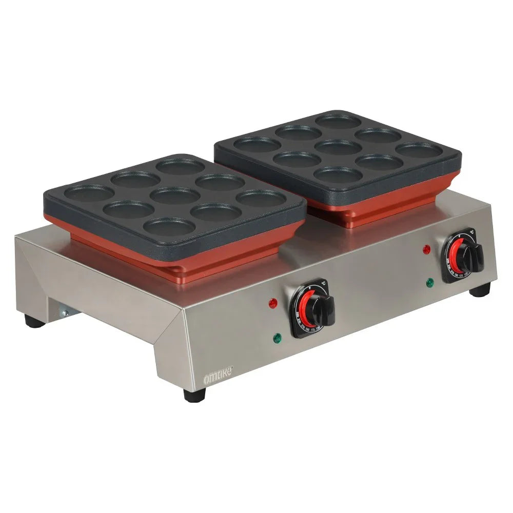 Omake PFR01.E21.1501 Çiftli Poffertjes Q33 Makinesi