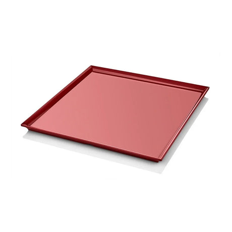 Atlasform K705 Pastane Sunum Tepsisi, 35x35 cm, Kırmızı - Mutbaka Endüstriyel Mutfak Ekipmanları