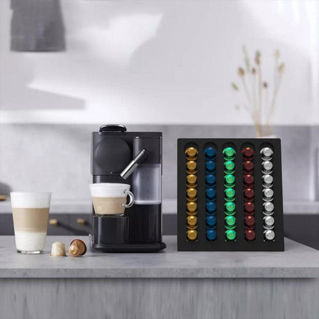 Decorelax Kapsül Kahve Organizer Stand Model-2 Siyah
