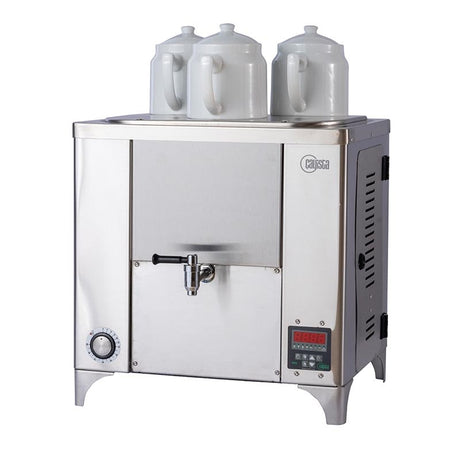 Çayista QGSE3I Qarabag Çay Makinesi, 3 Demlikli, 23 L, Elektrikli, Inox