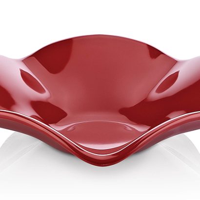 Atlasform K735 Meyve Açık Büfe Sunum Kase, 38,5x38,5 cm, Kırmızı