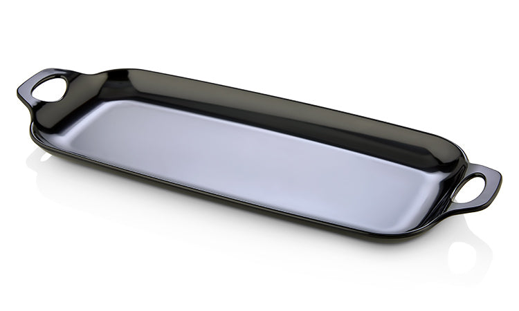 Atlasform S902 Kulplu Büyük Kayık, 15.5x42 cm, Siyah