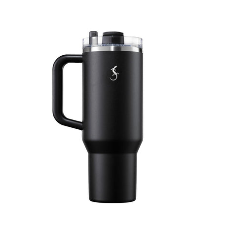 Lurch Big Cup Pipetli Termos 1.2 L Mat Siyah