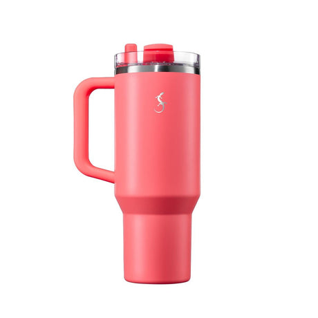 Lurch Big Cup Pipetli Termos 1.2 L Mercan Pembe
