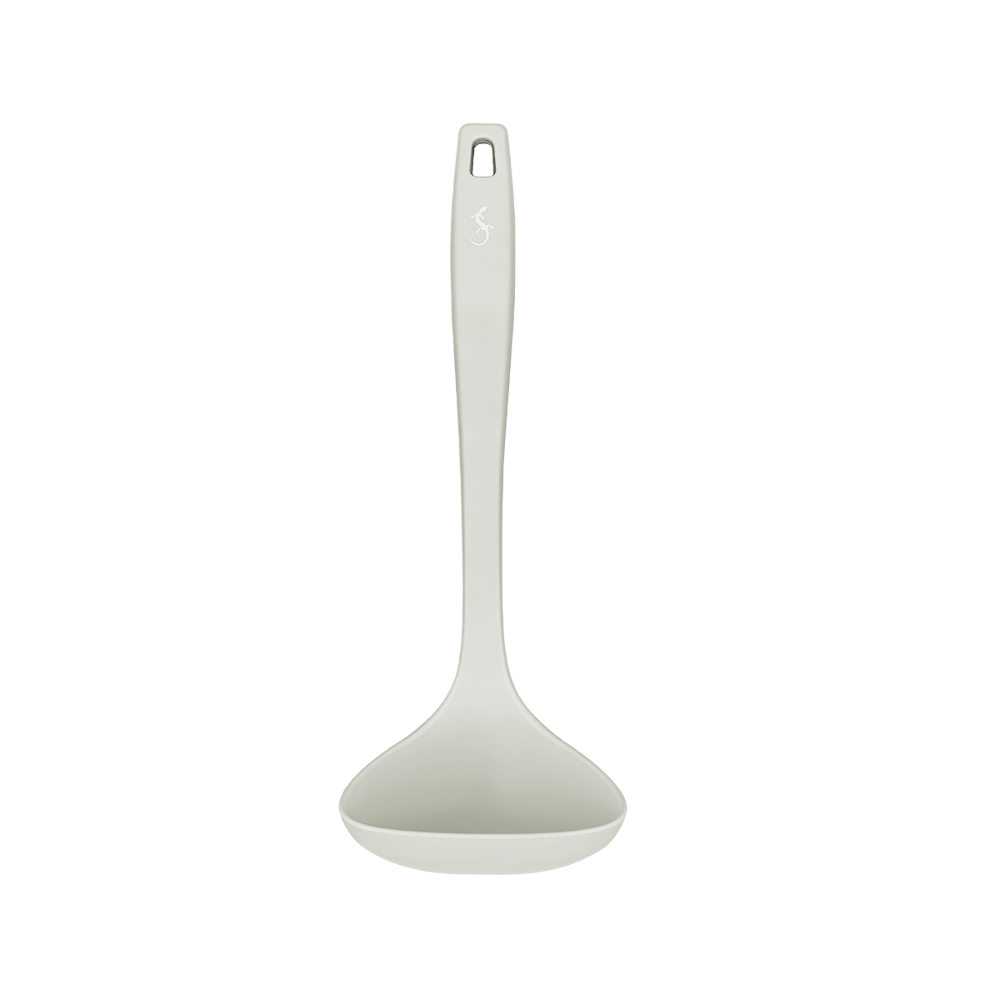 Lurch Platin Silikon Çorba Kepçesi 28 cm Açık Gri