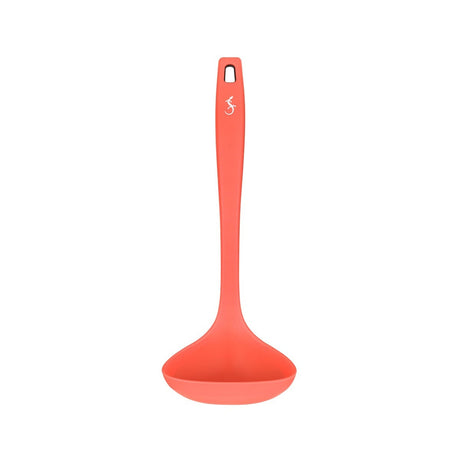 Lurch Platin Silikon Çorba Kepçesi 28 cm Somon