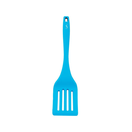 Lurch Platin Silikon Delikli Spatula 32,5 cm Mavi