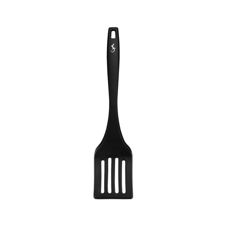 Lurch Platin Silikon Delikli Spatula 32,5 cm Siyah