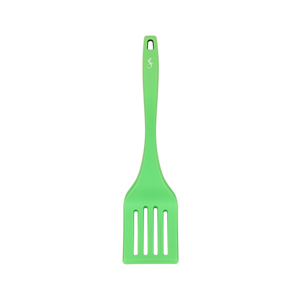 Lurch Platin Silikon Delikli Spatula 32,5 cm Yeşil