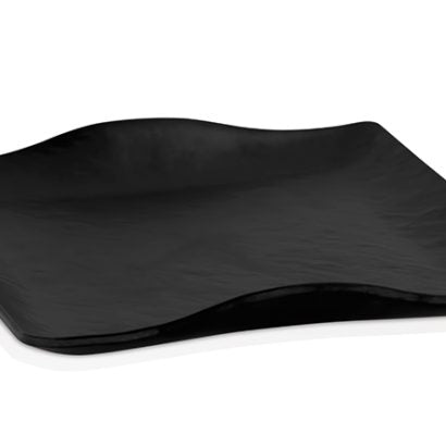 Atlasform S789 Mat Kare Sunum Tepsisi, 25x25 cm, Siyah