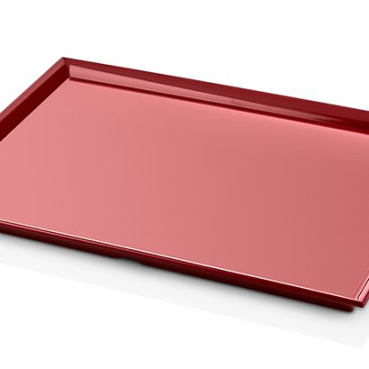 Atlasform K703 Pastane Sunum Tepsisi, 35x25 cm, Kırmızı