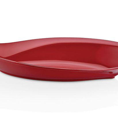 Atlasform K718 Yaprak Sunum Tepsisi, 50x24 cm, Kırmızı